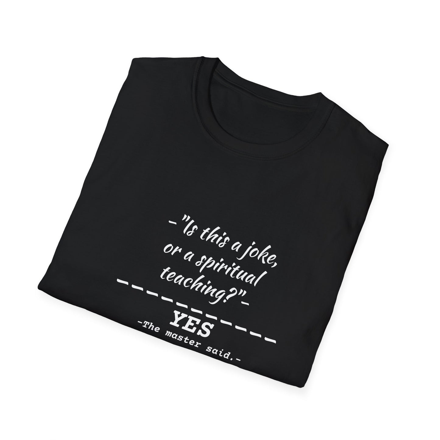 Funny Spiritual Teachings Unisex Softstyle T-Shirt