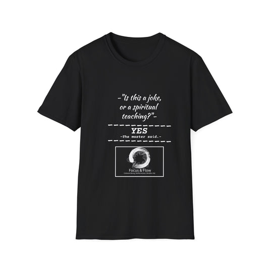 Funny Spiritual Teachings Unisex Softstyle T-Shirt