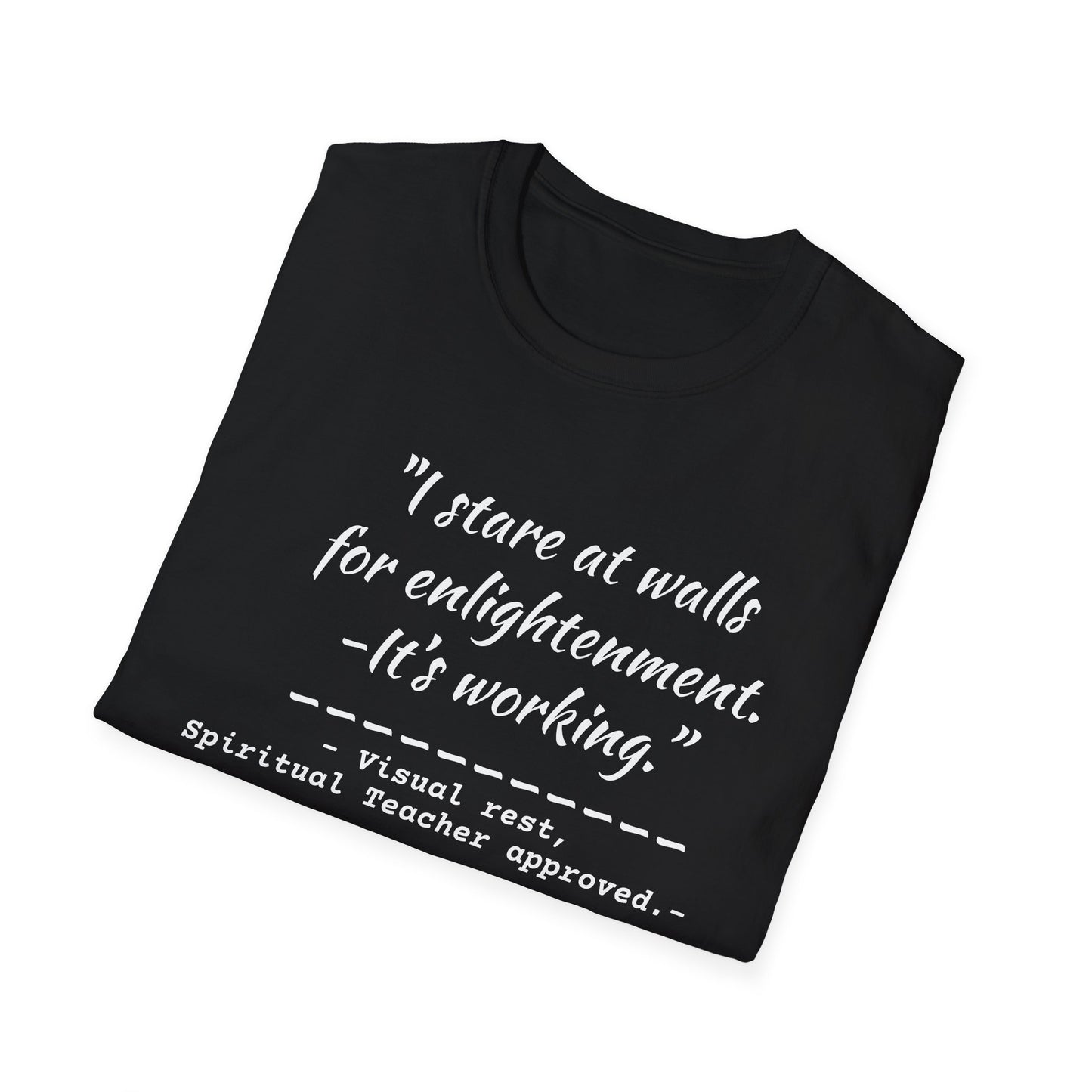 Funny Enlightenment Unisex Softstyle T-Shirt